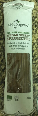 Whole wheat spaghetti - 5060178070989