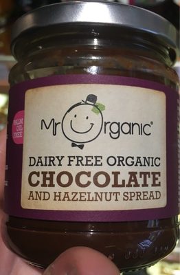 Dairy free organic chocolate and hazelnut spread - 5060178071825