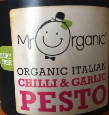 Organic Italian Chilli & Garlic Pesto - 5060178071986