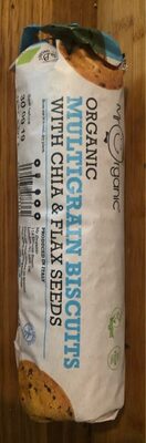 Multigrain biscuits with chia & dlax seeds - 5060178073362