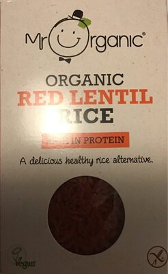 Red Lentil rice - 5060178073553