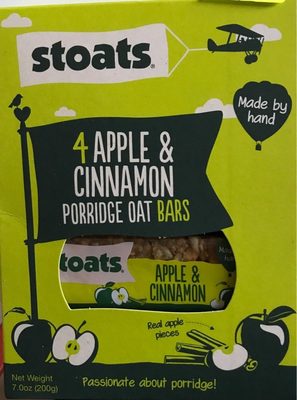 Stoats Apple & Cinnamon Breakfast Bar - 5060183671621