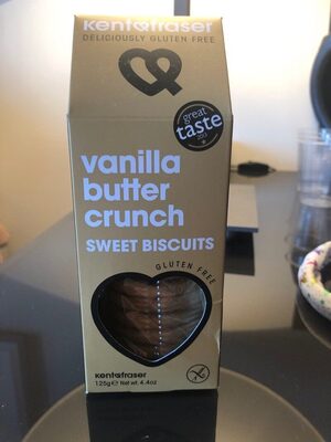 Vanilla butter crunch sweet biscuits - 5060188950172