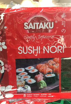 Saitaku Sushi Nori - 5060194790052