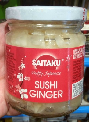 Saitaku Sushi Ginger - 5060194790731