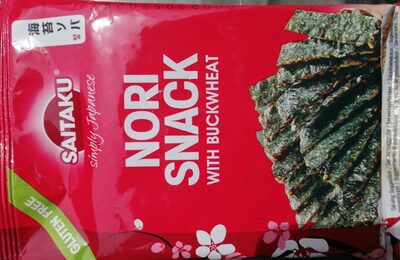 Saitaku Nori Snack with Buckwheat - 5060194791769