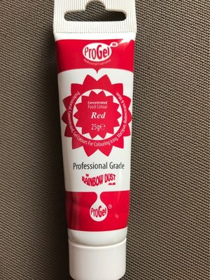 Pro-gel Food Colouring - Red - 5060197938154