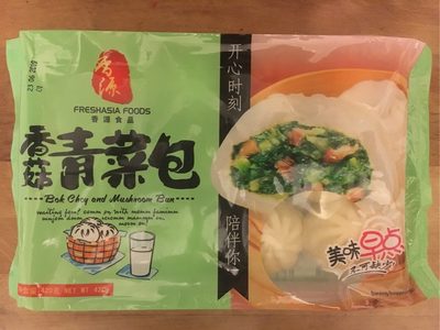 Fresh Asia Bok Choy & Mushroom Bun 6 Pieces - 5060198530234