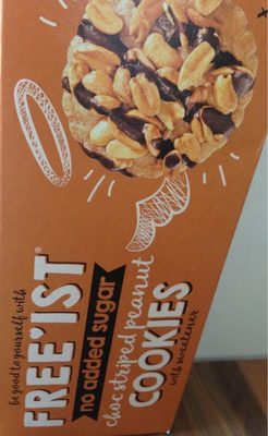 Choc striped peanut cookies with sweetener - 5060212910936