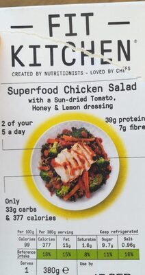 Superfood chicken salad - 5060213721913