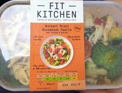 Ancient Grain Buckwheat Paella - 5060213722842