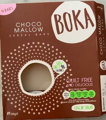 Boka - choco mallow cereal bars - 5060213962200