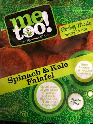 Me Too! Spinach & Kale Falafel 500G - 5060228321580