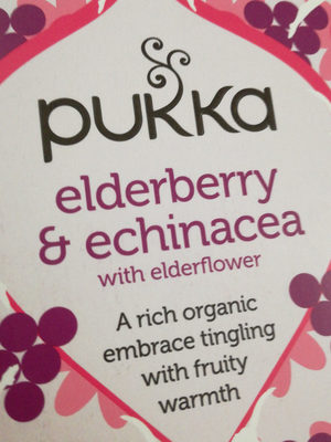 Lot De 6 Pukka Infusion Baies De Sureau & Echinacée Bio - 5060229011473
