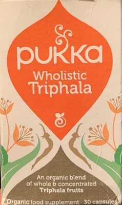 Wholistic Triphala - 5060229011886