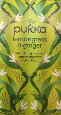 Bio Pukka Lemongrass Ginger - 5060229013804