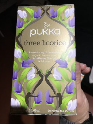 Pukka trois reglisse - 5060229013996
