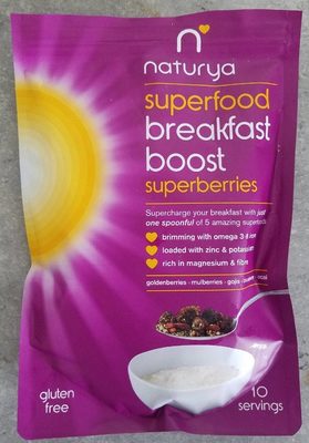 Naturya Superfood Breakfast Boost Superberries - 5060238480734