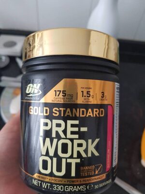 Gold Standard Pre Workout (330GR) Optimum - 5060245605656