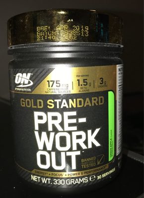 Gold Standard Pre Workout (330GR) Optimum - 5060245605663