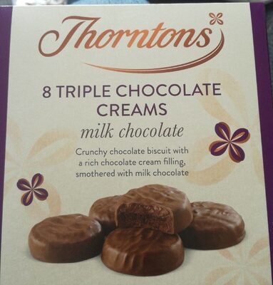 Thorntons triple chocolate creams - 5060250343475