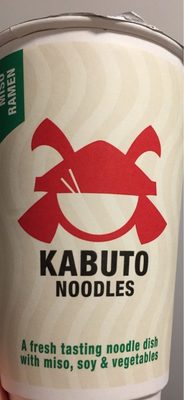 Kabuto Noodles Miso Ramen - 5060250610072