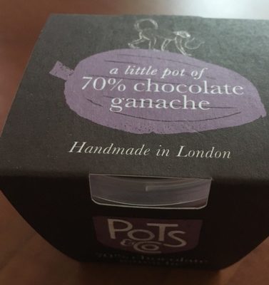 pot of 70 % chocolate ganache - 5060253701838