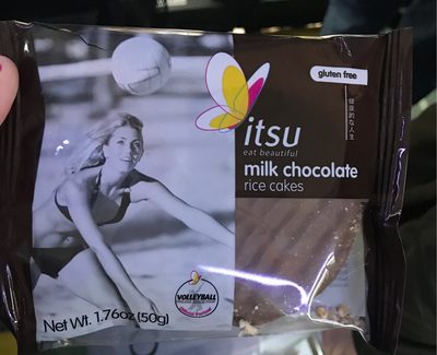 Itsu Milk Chocolate Rice Cakes - 5060262480007
