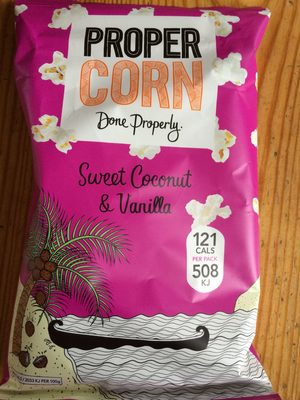 Proper Corn - Sweet Coconut & Vanilla - 5060283760126