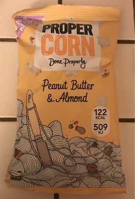 Propercorn Smooth Peanut & Almond Popcorn - 5060283760829