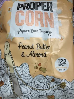 Propercorn peanut butter & almond - 5060283760843