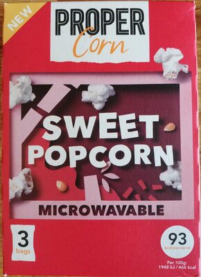 Sweet popcorn - 5060283762007