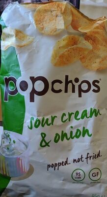 PopChips Sour Cream & Onion - 5060292308708