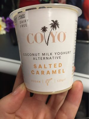 Coyo Coconut Milk Yogurt Alternative, Salted Caramel - 5060298880475