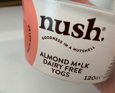 Almond milk dairy free yoghurt Peach Melba - 5060298880536