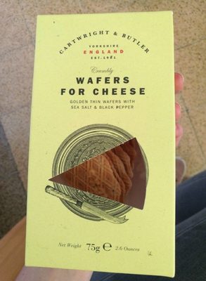 Wafers for cheese - 5060301880027