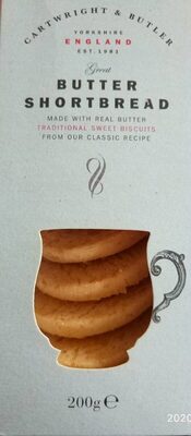 Cartwright & Butler Great Butter Shortbread - 5060301881024