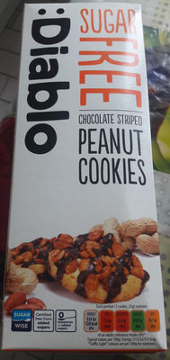 Sugar Free Peanut Cookies - 5060309490068