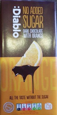 Dark chocolat with orange - 5060309490280