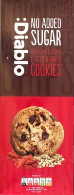 Chocolate chips & goji berries cookies - 5060309490297