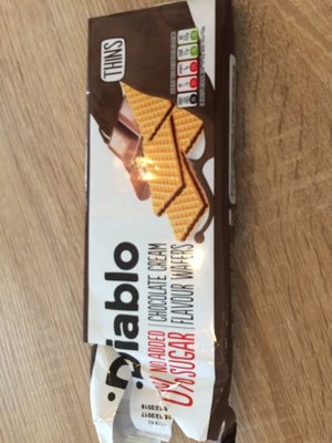 Chocolate cream flavour wafers - 5060309490570
