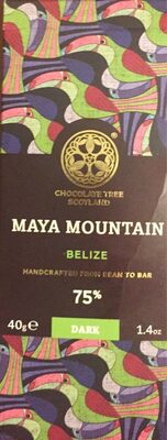 Maya Mountain, belize 75% dark - 5060315921112
