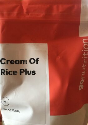 Cream of rice plus - 5060316383179