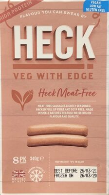 Vegan Sausages with Pea Protein Isolate and Seasoning - 5060317353003