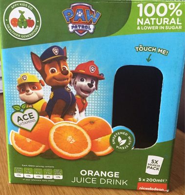Orange juice drink - 5060318663910
