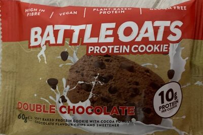 Battle Oats Protein Cookie double chocolat - 5060318691296