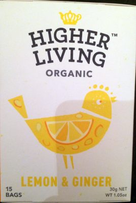 Organic - Lemon & Ginger - 5060319120177