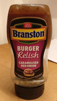 Burger Relish Caramel Red Onion - 5060336505841