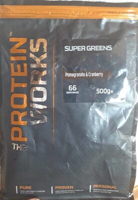 Super greens pomegranate cranberry - 5060339308883