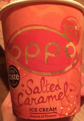Oppo Healthy Ice Cream,Salted Caramel 500ML - 5060346410036